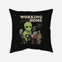 Working Far From Home-none removable cover w insert throw pillow-eduely
