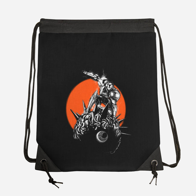 Brainhunter-none drawstring bag-javisan