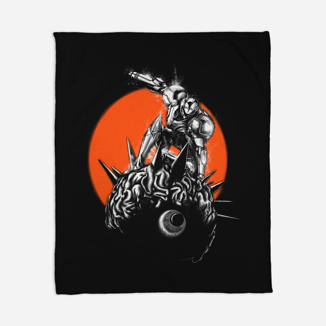 Brainhunter-none fleece blanket-javisan