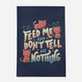 Feed Me and Don't Tell Me Nothing-none outdoor rug-tobefonseca