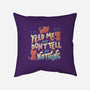 Feed Me and Don't Tell Me Nothing-none removable cover throw pillow-tobefonseca