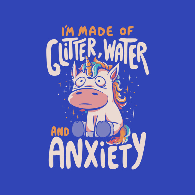 Glitter, Water and Anxiety-mens long sleeved tee-eduely