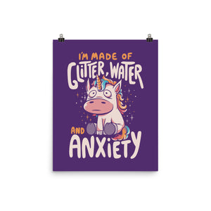 Glitter, Water and Anxiety