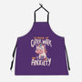 Glitter, Water and Anxiety-unisex kitchen apron-eduely