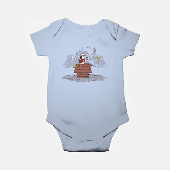 Wizarding Ace-baby basic onesie-kg07