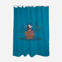 Wizarding Ace-none polyester shower curtain-kg07