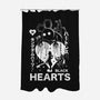 Sora Vs Heartless-none polyester shower curtain-Logozaste
