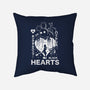 Sora Vs Heartless-none removable cover throw pillow-Logozaste