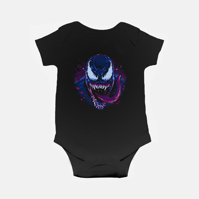 The Symbiote-baby basic onesie-xMorfina
