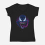 The Symbiote-womens v-neck tee-xMorfina