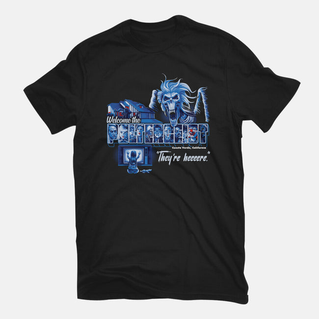 Welcome The Poltergeist-womens basic tee-goodidearyan