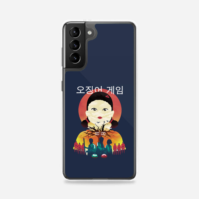 Squid Game Sunset-samsung snap phone case-dandingeroz
