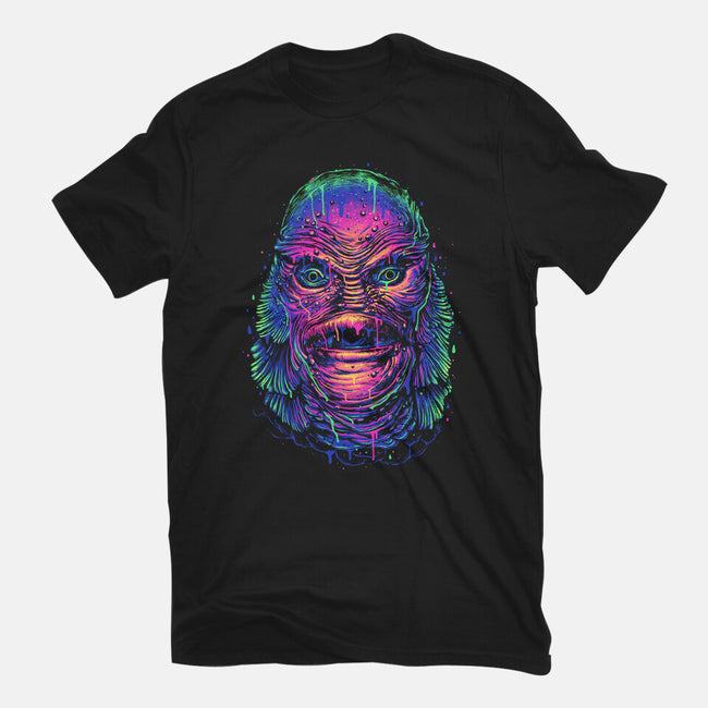 Creature's Meltdown-womens basic tee-glitchygorilla
