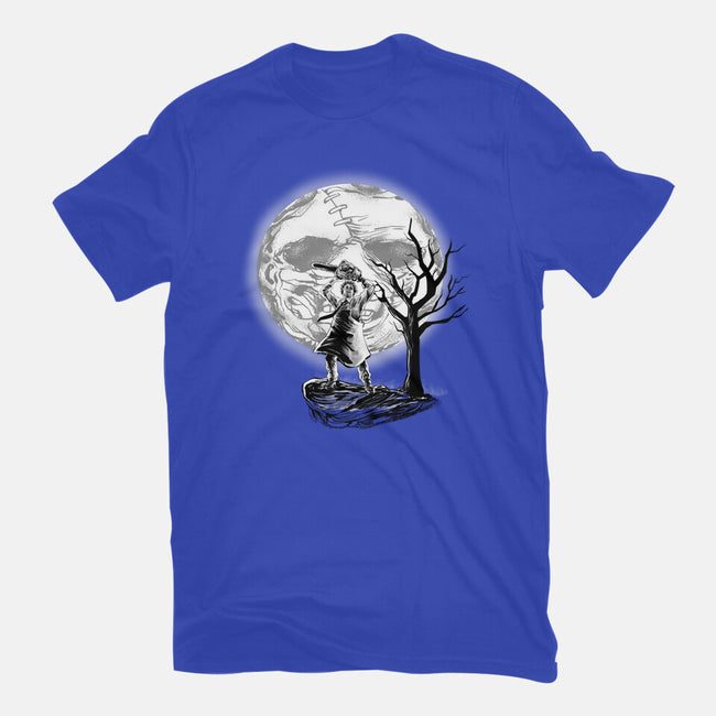 Leather Moon-mens basic tee-zascanauta