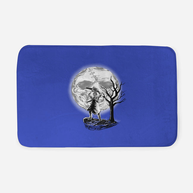 Leather Moon-none memory foam bath mat-zascanauta