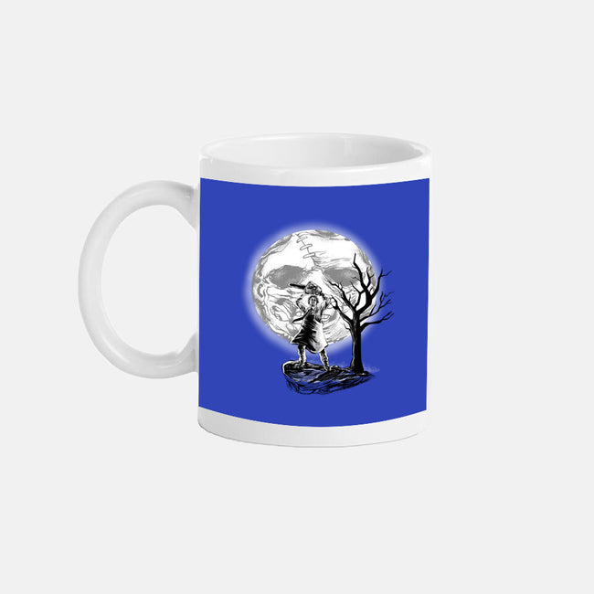 Leather Moon-none glossy mug-zascanauta