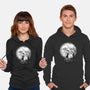 Leather Moon-unisex pullover sweatshirt-zascanauta