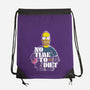 Double 0 D'OH-none drawstring bag-goodidearyan