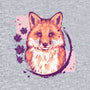 Fox Painting-womens basic tee-xMorfina