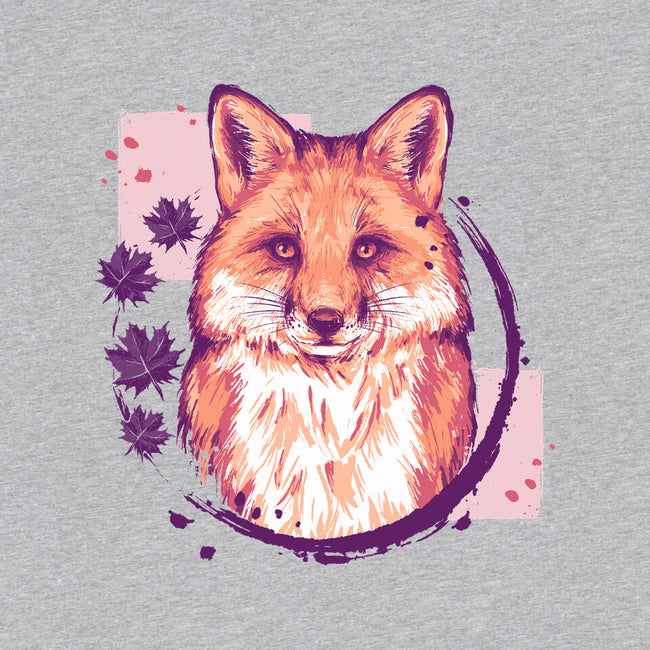Fox Painting-unisex basic tee-xMorfina