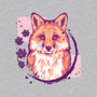 Fox Painting-womens v-neck tee-xMorfina