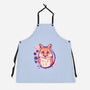 Fox Painting-unisex kitchen apron-xMorfina