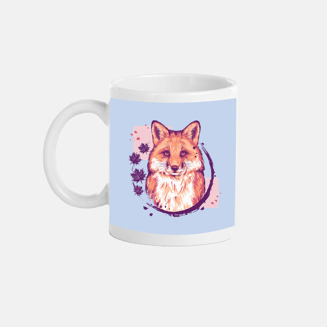 Fox Painting-none glossy mug-xMorfina