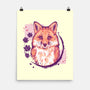Fox Painting-none matte poster-xMorfina