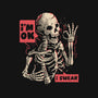 I’m Ok-none matte poster-eduely