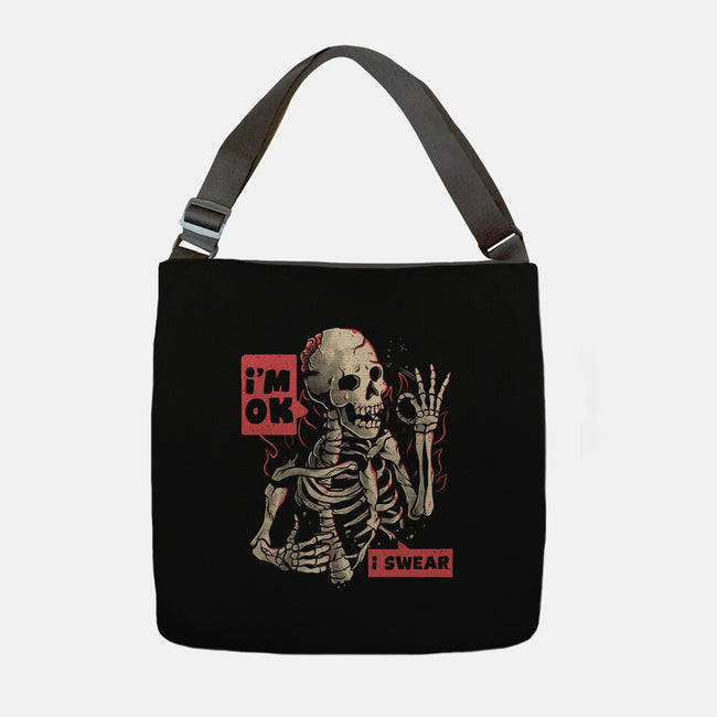 I’m Ok-none adjustable tote-eduely