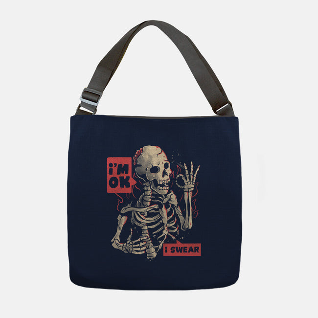 I’m Ok-none adjustable tote-eduely