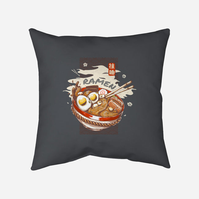 Ramen Night-none removable cover w insert throw pillow-IKILO