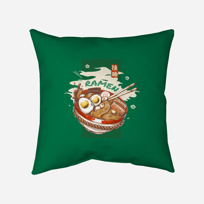 Ramen Night-none removable cover w insert throw pillow-IKILO