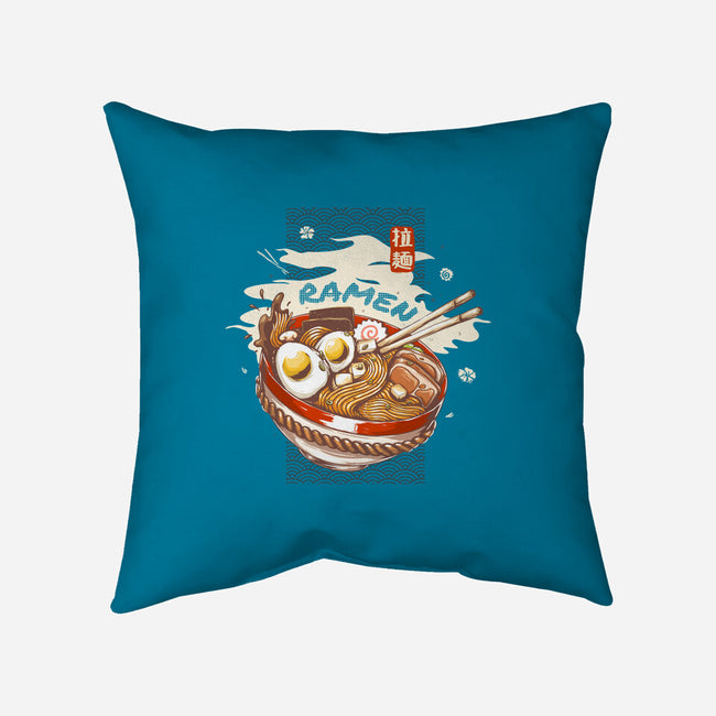 Ramen Night-none removable cover w insert throw pillow-IKILO