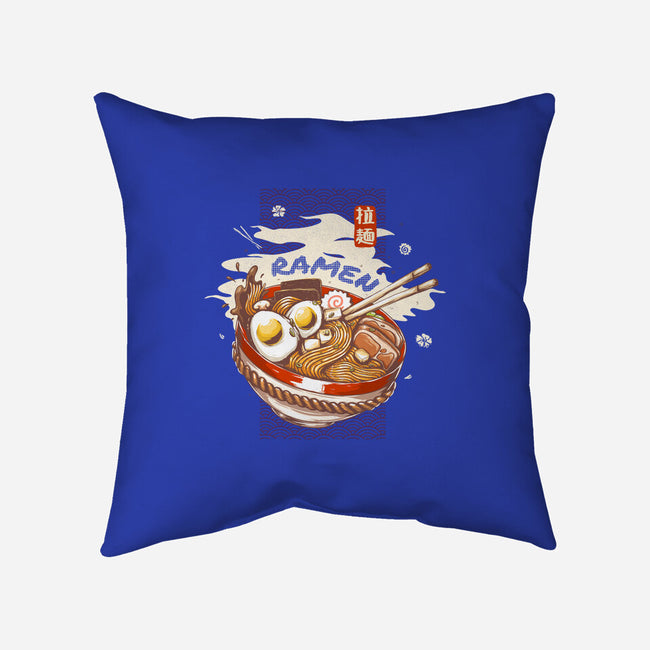 Ramen Night-none removable cover throw pillow-IKILO