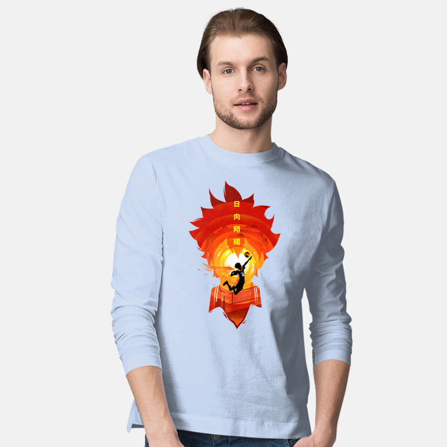 The Strongest Shoyo-mens long sleeved tee-hypertwenty