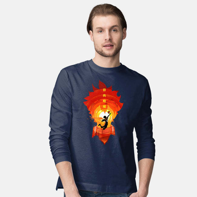The Strongest Shoyo-mens long sleeved tee-hypertwenty