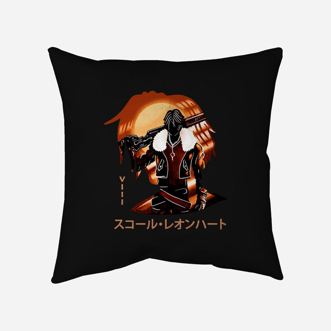 Squall Seed Commander-none removable cover throw pillow-Logozaste