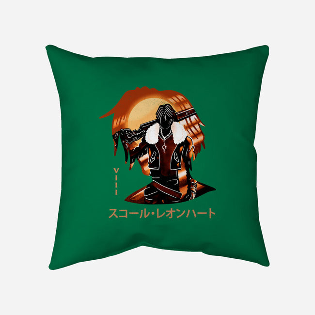 Squall Seed Commander-none removable cover throw pillow-Logozaste