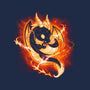 Dragon Fire-womens fitted tee-Vallina84