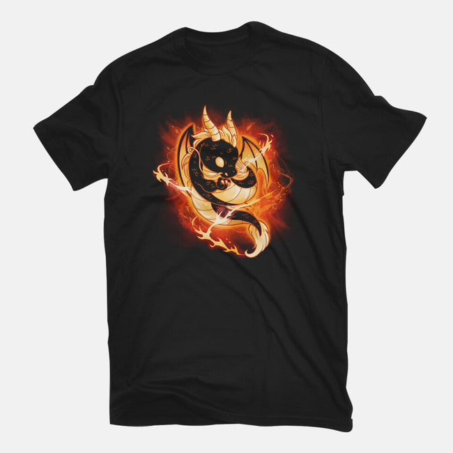 Dragon Fire-mens basic tee-Vallina84