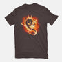Dragon Fire-womens basic tee-Vallina84
