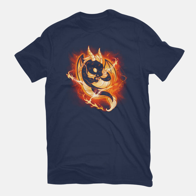 Dragon Fire-mens heavyweight tee-Vallina84