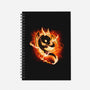 Dragon Fire-none dot grid notebook-Vallina84