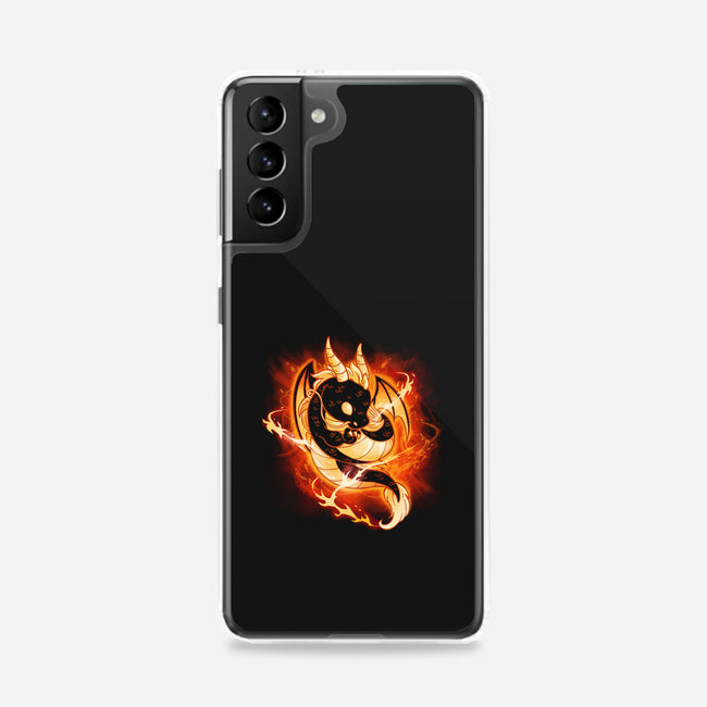 Dragon Fire-samsung snap phone case-Vallina84