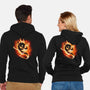 Dragon Fire-unisex zip-up sweatshirt-Vallina84