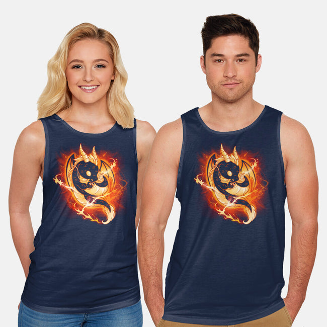Dragon Fire-unisex basic tank-Vallina84