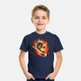 Dragon Fire-youth basic tee-Vallina84