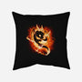 Dragon Fire-none removable cover w insert throw pillow-Vallina84