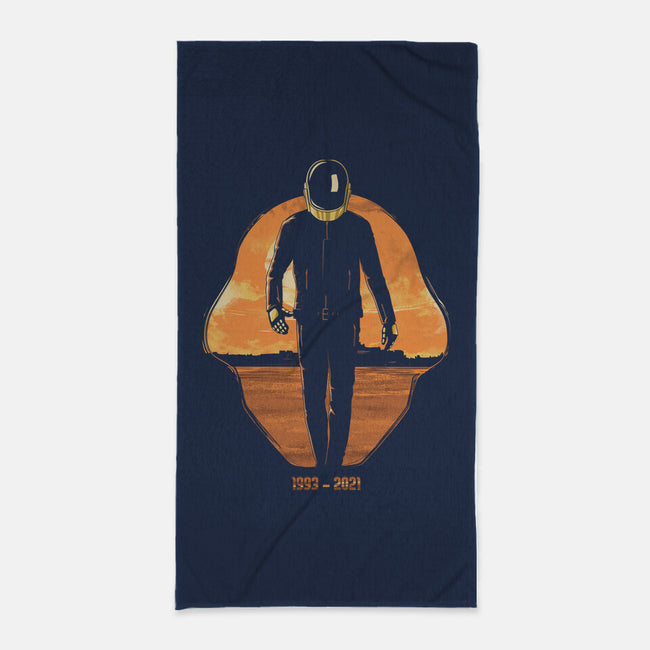 The End-none beach towel-ducfrench
